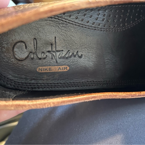Cole Haan Nike Air  Men\'s Brown Leather Penny Loafers main image 6